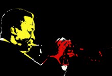 Miles Davis Siebdruck Serie schwarz